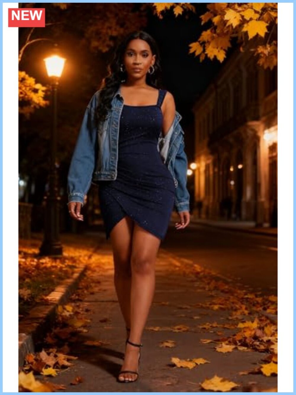 Glitter Knit Bodycon Mini Dress Spaghetti Strap Ruched Party Club - Picture 4 of 5